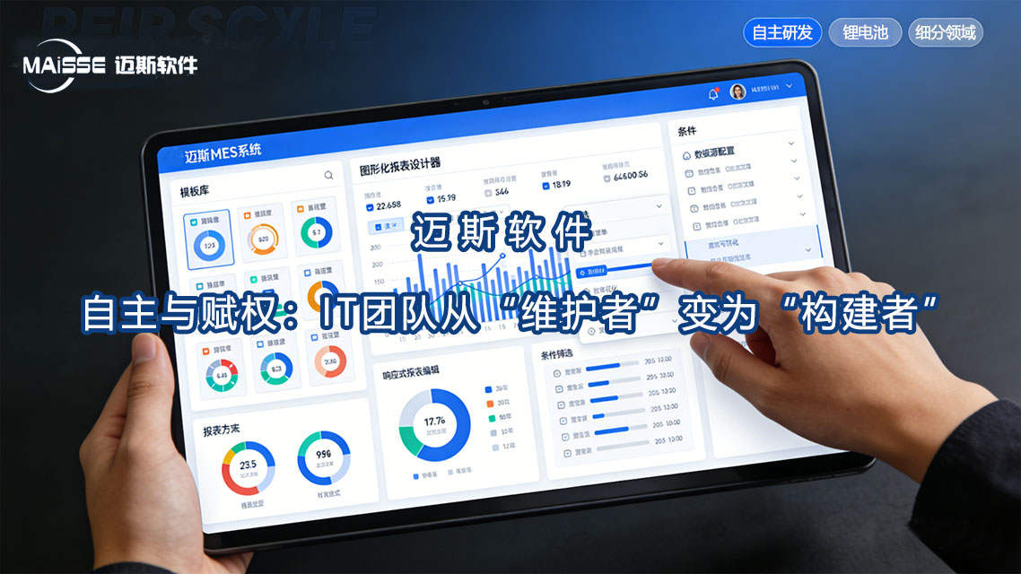 MES自主与赋权 MES造作执行系统
